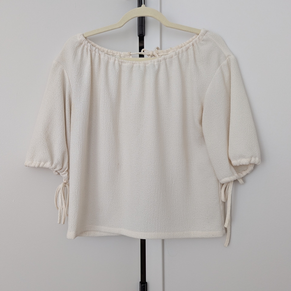 Rejina Pyo Ivory Blouse